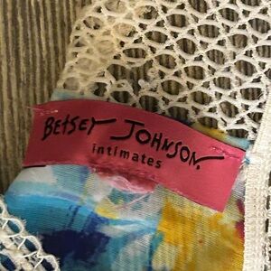 Betsey Johnson Multicolor Lace Intimates